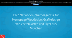 Desktop Screenshot of dnz-networks.com